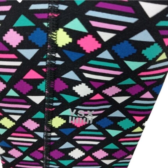Victoria Secret VSX Sport Knockout Pixel Geo Tights Medium - Picture 3 of 6
